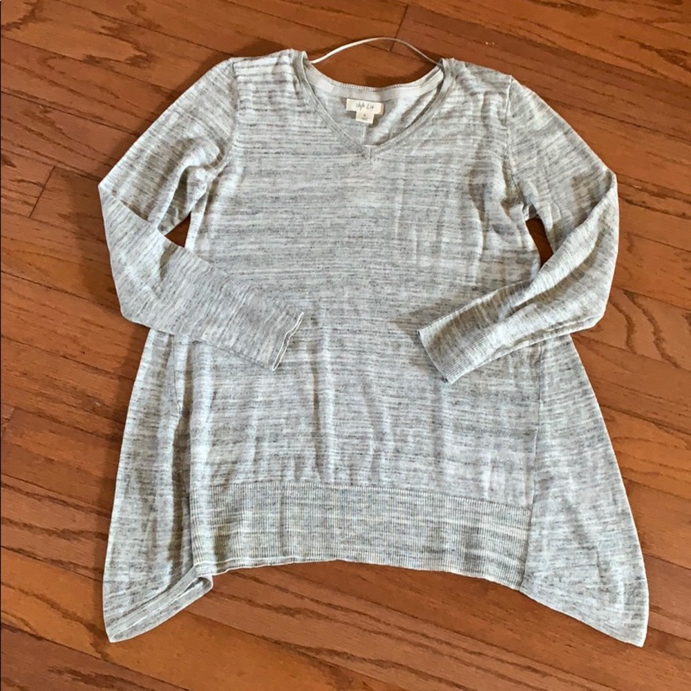 V neck sweater